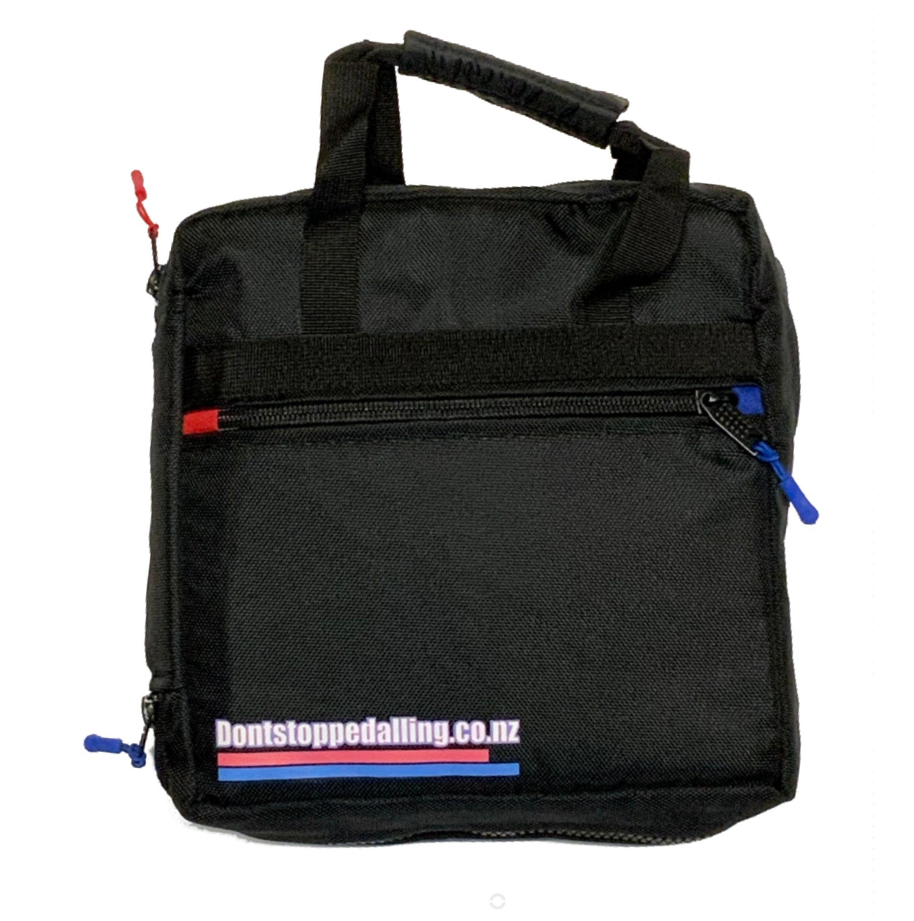 Track tote bag, track back pack, velodrome back pack, track cyclist bag, trackie tote bag, velo hag, velocyclist bag, velobike, velo cyclist, track chain ring bag, chain ring bag, chainring bag, carry chain rings, cyclist back pack, dsp, Dontstoppedalling, Dontstoppedalling.co.nz, track cycling gear, trackies stuff