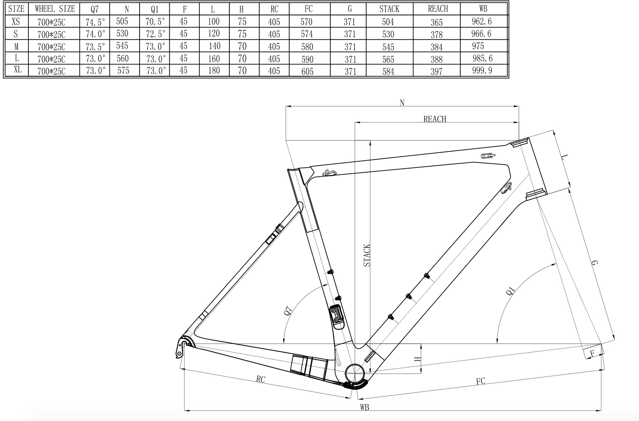 Pardus ROBIN SL-Carbon road bike.
