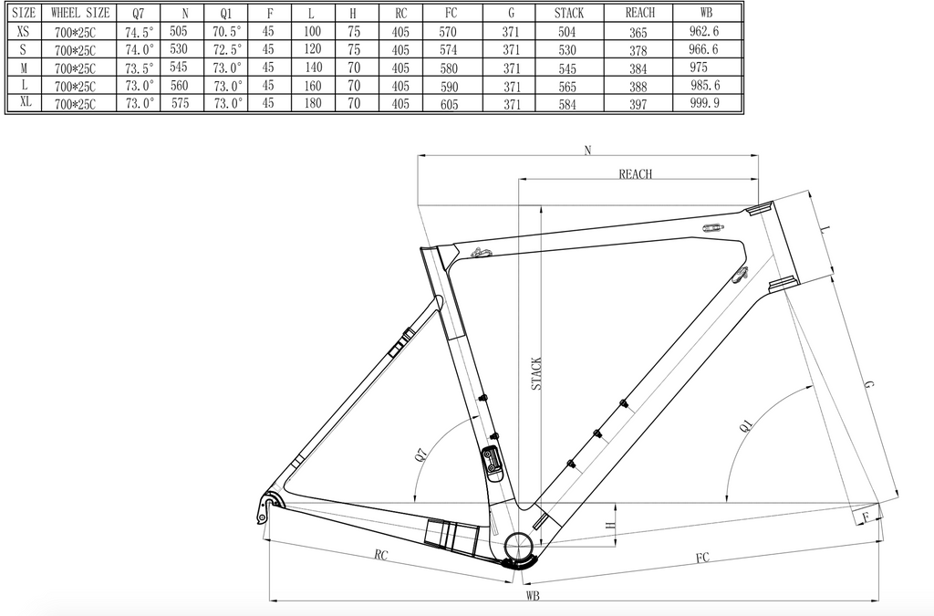 Pardus SPARK EVO-Ultegra full carbon road bike.